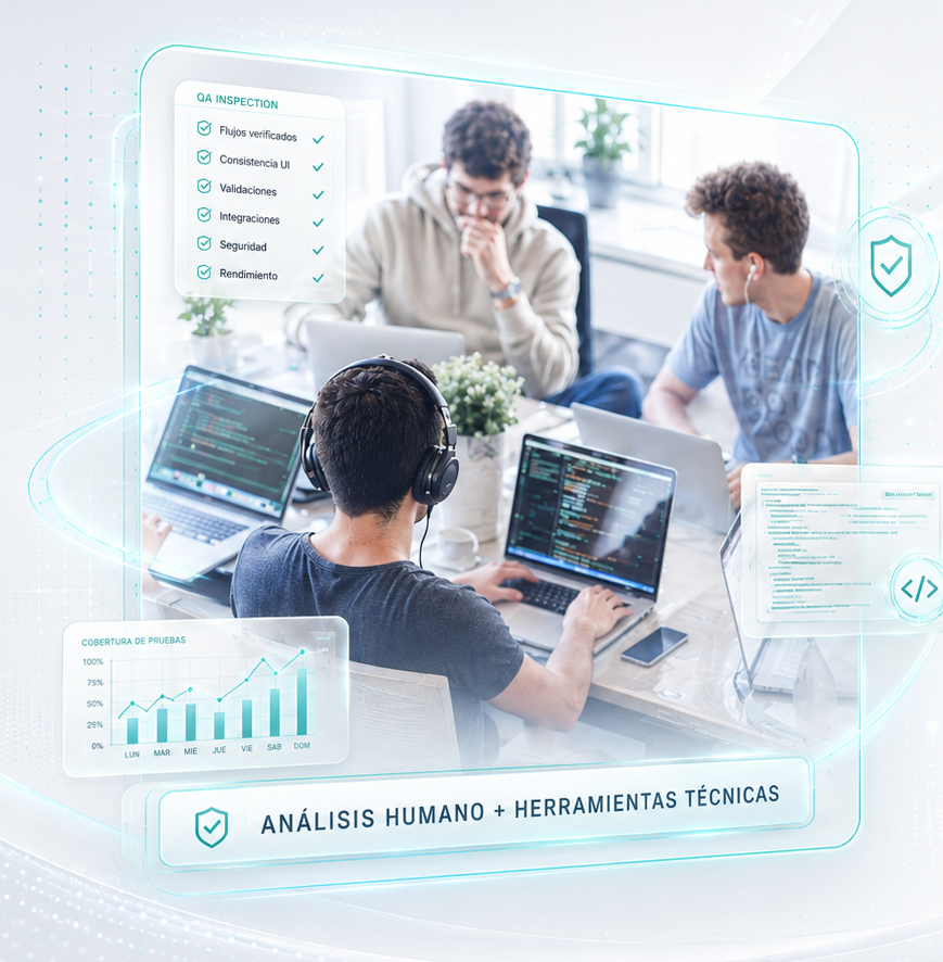 Análisis humano y técnico de una plataforma digital